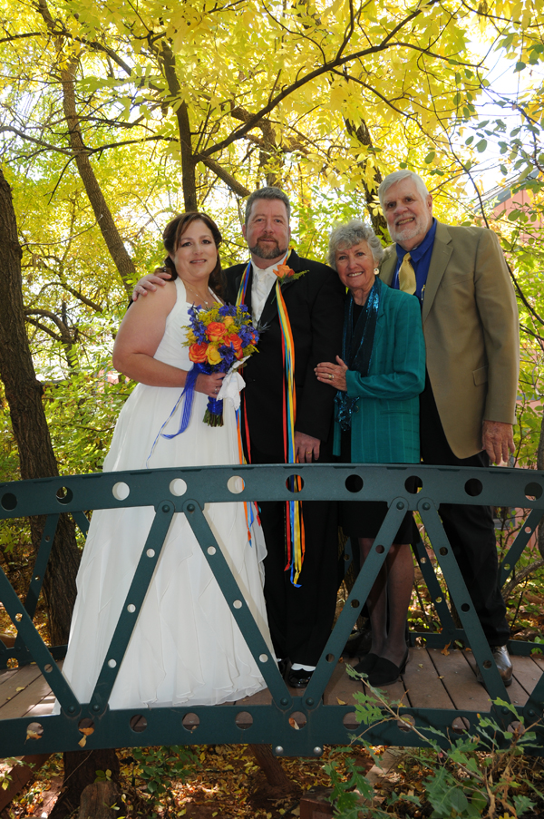 A Pikes Peak Wedding at Blue Skies Inn, Manitou Springs, Colorado