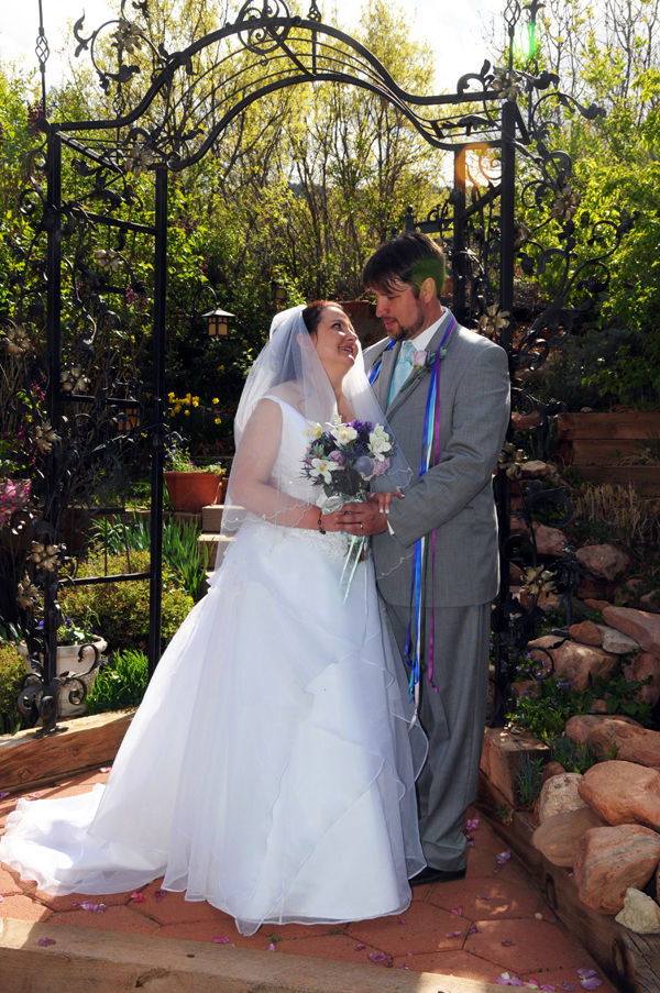 A Pikes Peak Wedding, Blue Skies Inn, Manitou Springs, CO 4/22/12