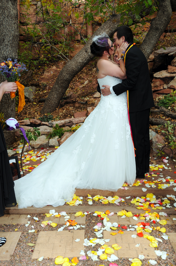 A Pikes Peak Wedding at Blue Skies Inn, Manitou Springs, Colorado