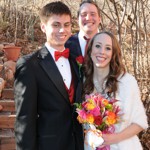 Winter Wedding at Pikes Peak Weddings, Manitou Springs, Colorado