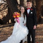 Winter Wedding at Pikes Peak Weddings, Manitou Springs, Colorado