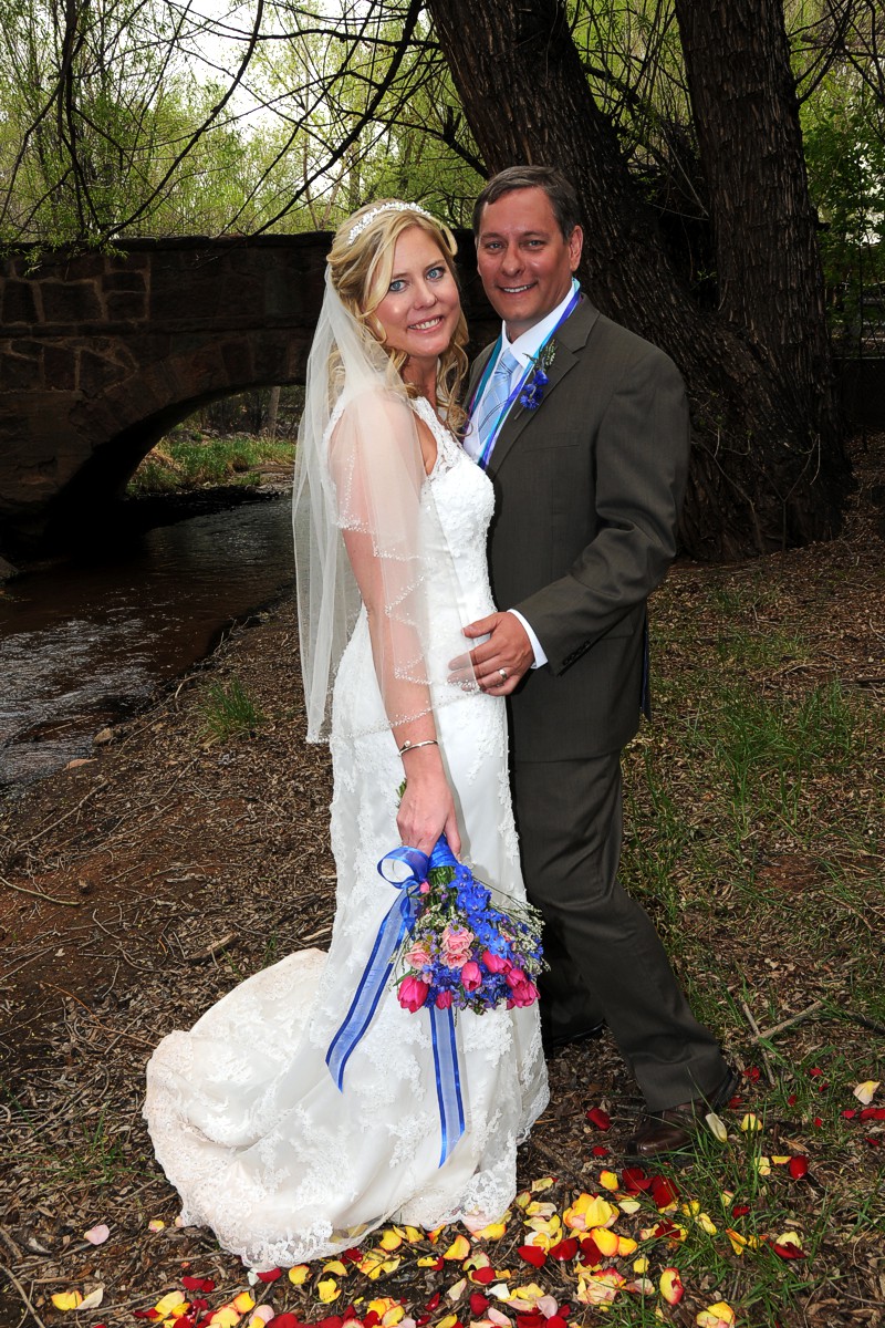 Spring Wedding at Pikes Peak Weddings, Manitou Springs, Colorado