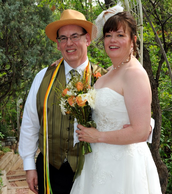 Spring Wedding at Pikes Peak Weddings, Manitou Springs, Colorado