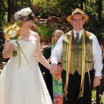 Spring Wedding at Pikes Peak Weddings, Manitou Springs, Colorado
