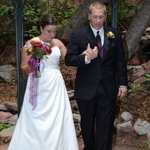 Summer Wedding at Pikes Peak Weddings, Manitou Springs, Colorado