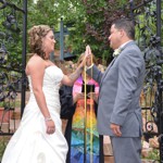 Spring Wedding at Pikes Peak Weddings, Manitou Springs, Colorado