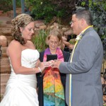 Spring Wedding at Pikes Peak Weddings, Manitou Springs, Colorado