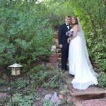 Spring Wedding at Pikes Peak Weddings, Manitou Springs, Colorado
