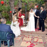 Spring Wedding at Pikes Peak Weddings, Manitou Springs, Colorado