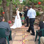 Spring Wedding at Pikes Peak Weddings, Manitou Springs, Colorado