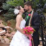 Spring Wedding at Pikes Peak Weddings, Manitou Springs, Colorado
