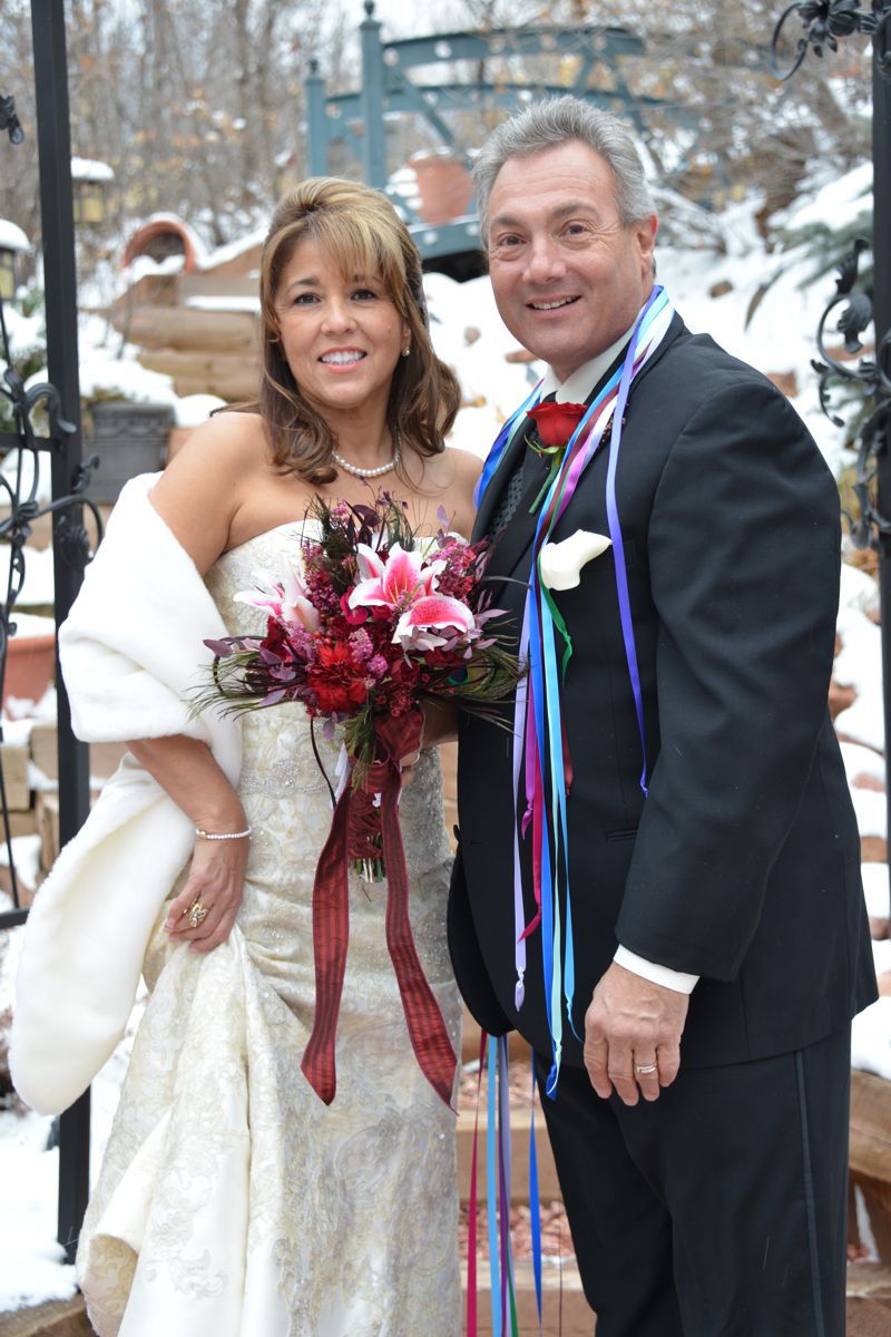 Spring Wedding at Pikes Peak Weddings, Manitou Springs, Colorado