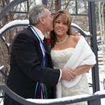 Spring Wedding at Pikes Peak Weddings, Manitou Springs, Colorado