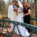 Spring Wedding at Pikes Peak Weddings, Manitou Springs, Colorado