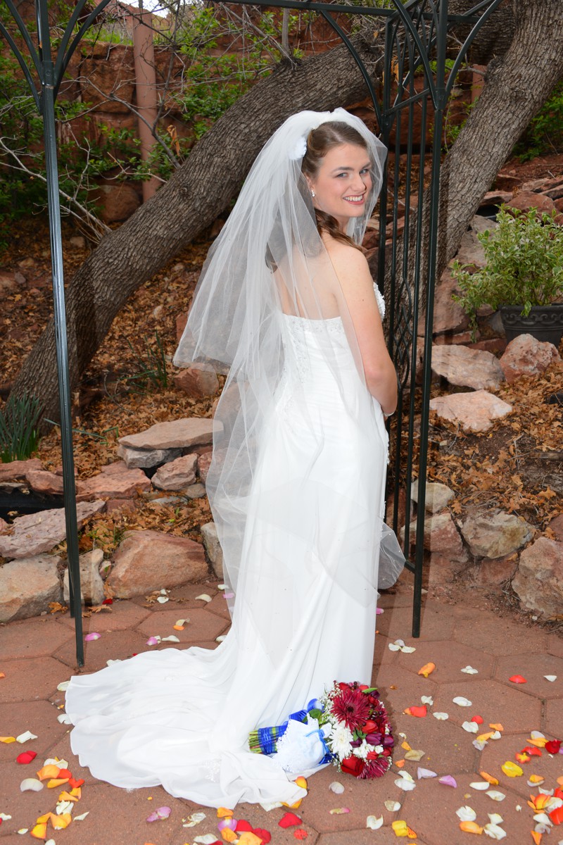 Spring Wedding at Pikes Peak Weddings, Manitou Springs, Colorado