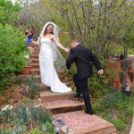 Spring Wedding at Pikes Peak Weddings, Manitou Springs, Colorado