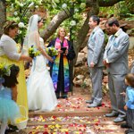 Spring Wedding at Pikes Peak Weddings, Manitou Springs, Colorado