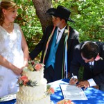 Spring Wedding an Outdoor Pikes Peak Wedding, Manitou Springs, Colorado