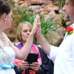Spring Wedding at Pikes Peak Weddings, Manitou Springs, Colorado