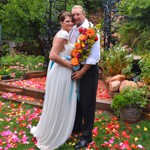 Spring Wedding at Pikes Peak Weddings, Manitou Springs, Colorado