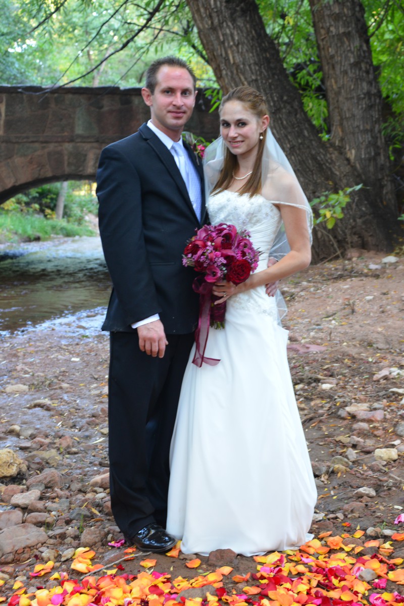 Spring Wedding at Pikes Peak Weddings, Manitou Springs, Colorado