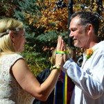 Spring Wedding at Pikes Peak Weddings, Manitou Springs, Colorado