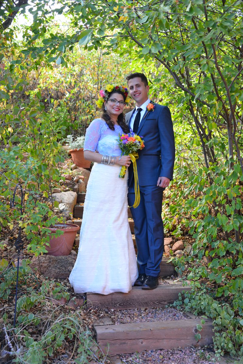 Spring Wedding at Pikes Peak Weddings, Manitou Springs, Colorado