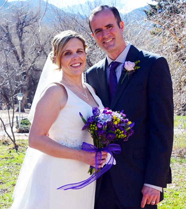 Spring Wedding at Pikes Peak Weddings, Manitou Springs, Colorado