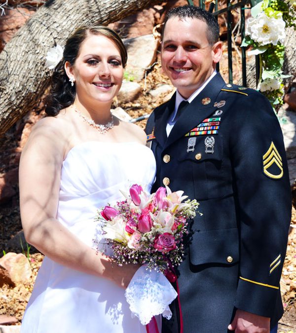 Spring Wedding at Pikes Peak Weddings, Manitou Springs, Colorado
