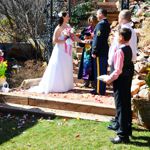 Winter Wedding an Outdoor Pikes Peak Wedding, Manitou Springs, Colorado