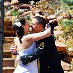Winter Wedding an Outdoor Pikes Peak Wedding, Manitou Springs, Colorado
