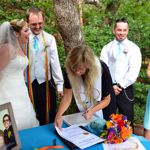Spring Wedding an Outdoor Pikes Peak Wedding, Manitou Springs, Colorado