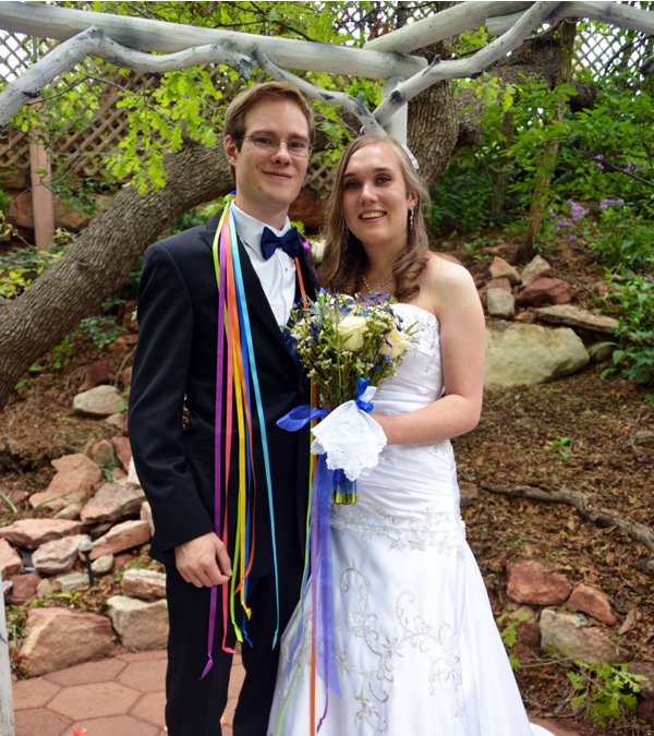 Spring Wedding at Pikes Peak Weddings, Manitou Springs, Colorado