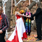 Winter Wedding an Outdoor Pikes Peak Wedding, Manitou Springs, Colorado