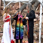 Winter Wedding an Outdoor Pikes Peak Wedding, Manitou Springs, Colorado