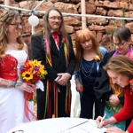 Winter Wedding an Outdoor Pikes Peak Wedding, Manitou Springs, Colorado