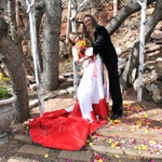 Winter Wedding an Outdoor Pikes Peak Wedding, Manitou Springs, Colorado