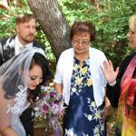 Spring Wedding an Outdoor Pikes Peak Wedding, Manitou Springs, Colorado