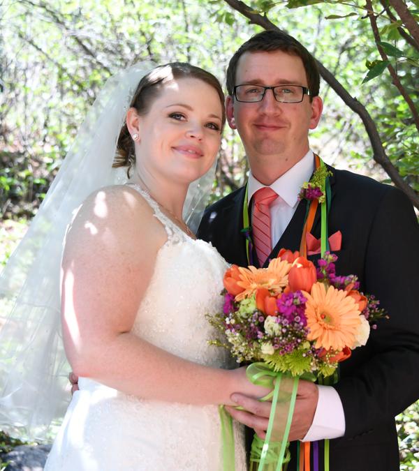 Spring Wedding at Pikes Peak Weddings, Manitou Springs, Colorado