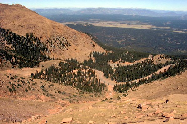 Pikes Peak Highway, Colorado